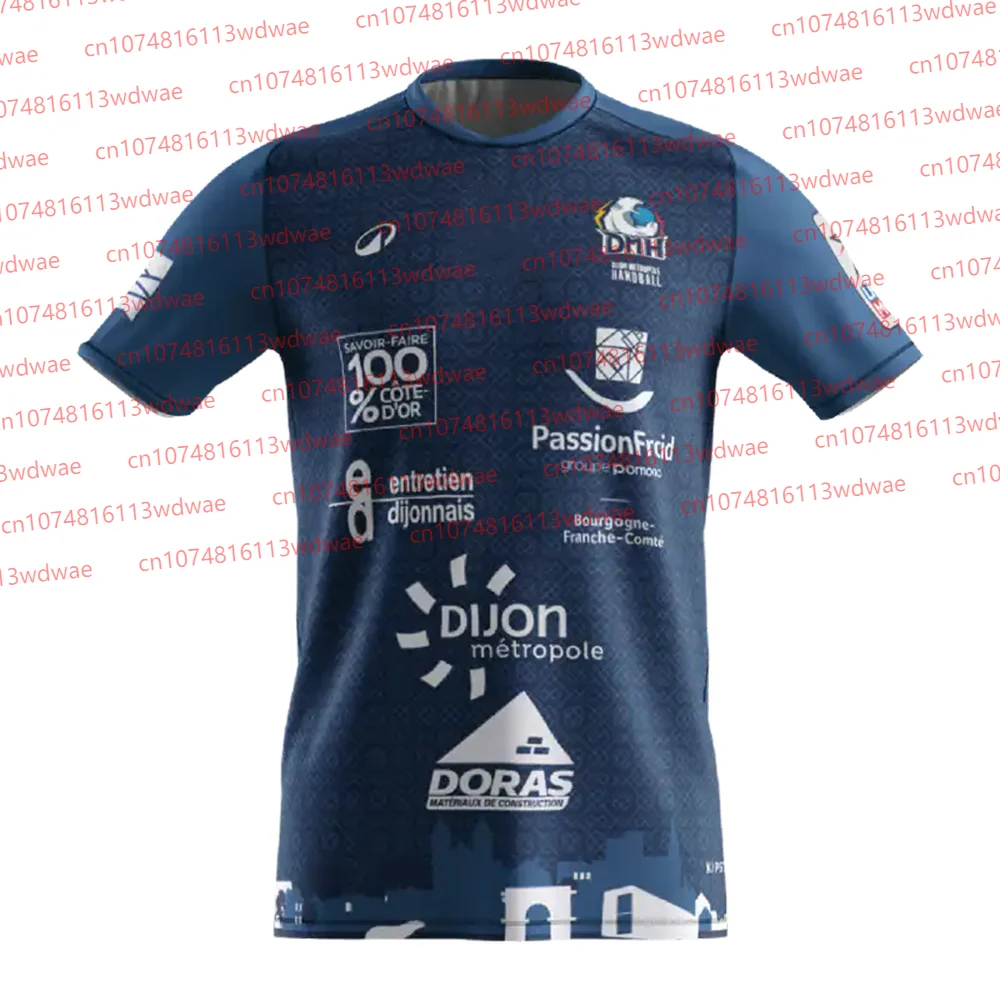 2026 Frankreich Dijon Métropole Handball-Shirt Jugend-Kind-Sportbekleidung Trainingsuniform Handball Atmungsaktives Handball-Trikot-Set