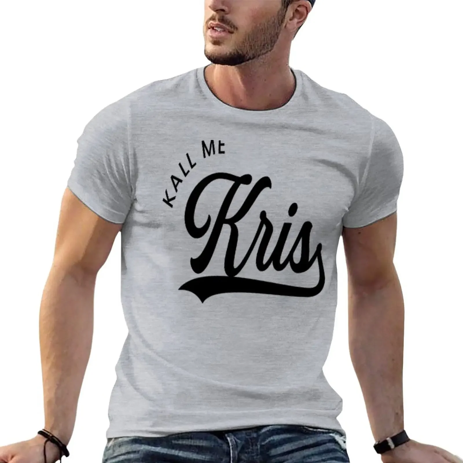 kallmekris T-Shirt graphics summer tops Aesthetic clothing Men's t-shirt