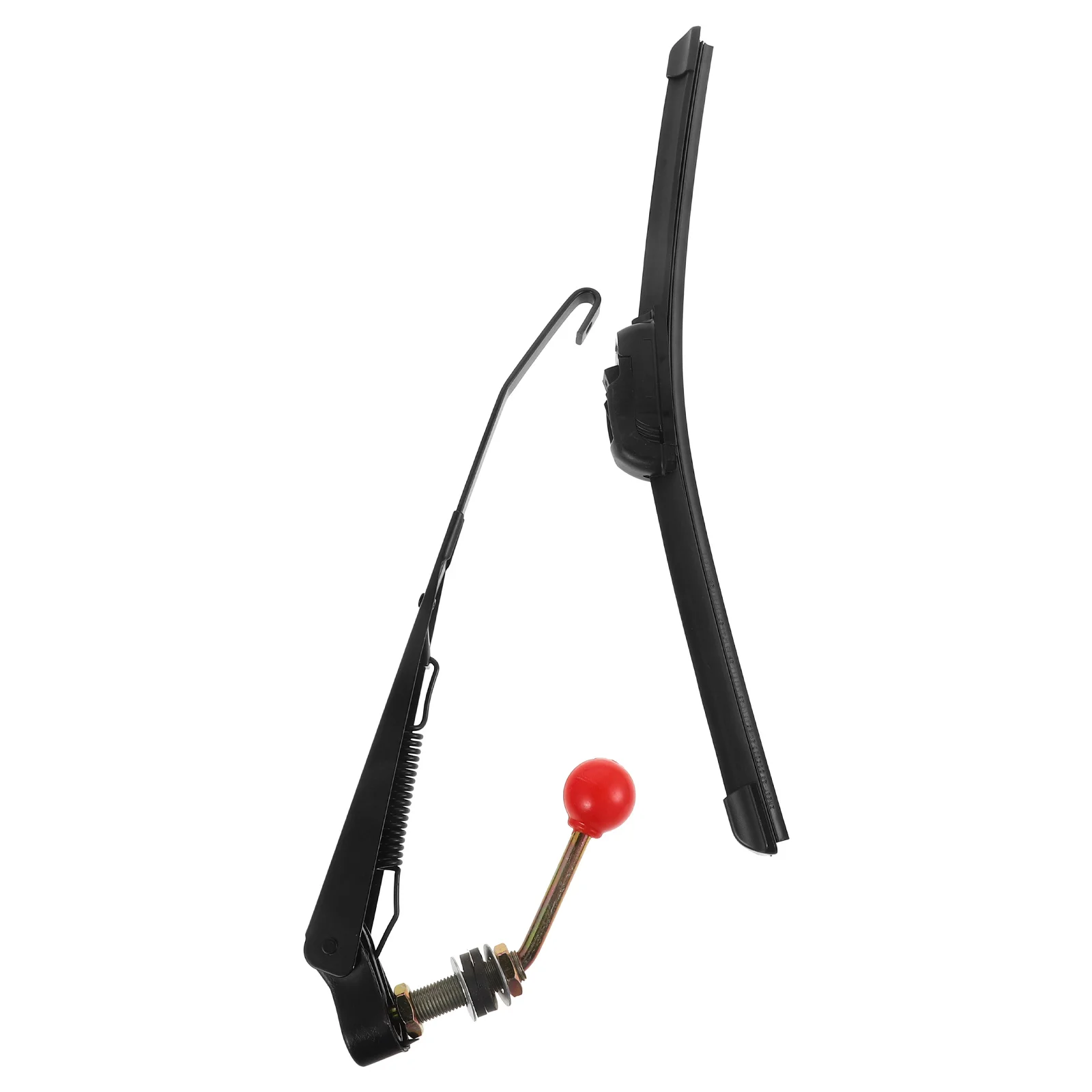 

Universal Manual Windshield Wiper Semi Enclosed Hand Operated Replacement for Utv Motorcycles Off Road Vehicle Accessory