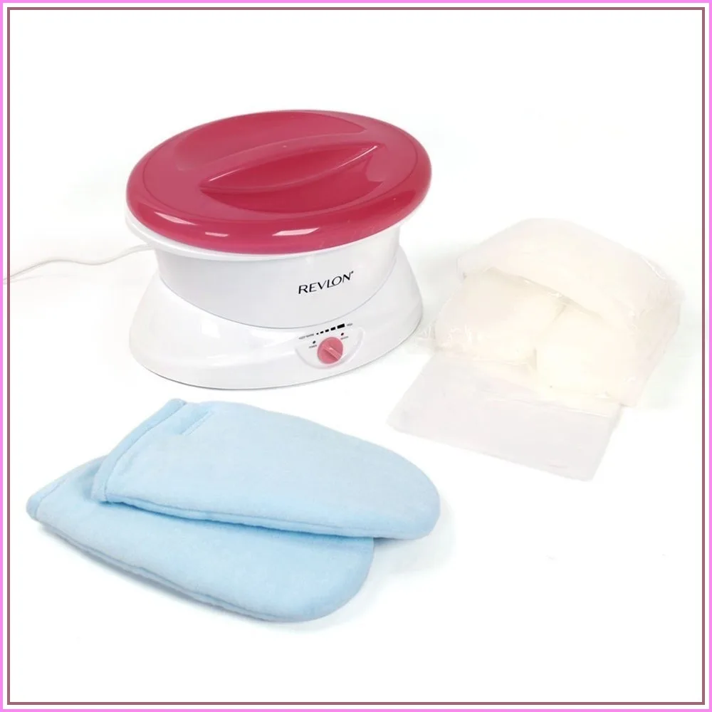 Luxury Paraffin Bath for Soft Hands, Elbows & Feet - White & Pink