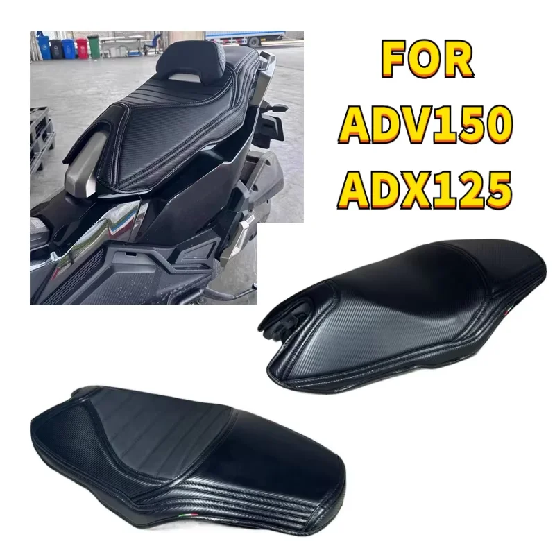 New Custom Cushion Soft Seat Cover Thickening and softening Lumbar support FOR SYM for HUSKY ADV150 ADV 150 ADX125