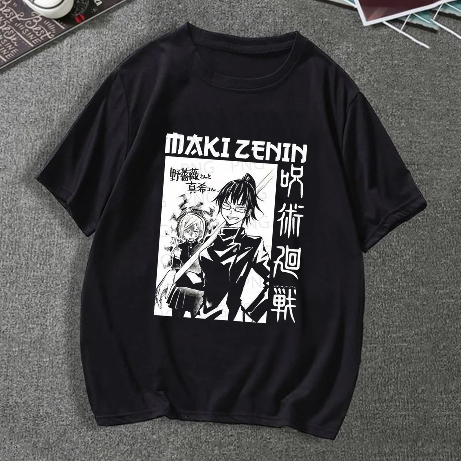 Anime Gojo Satoru Jujutsu Kaisen Otaku Harajuku Mens T Shirts Tees Shirt Tops Design Short-Sleeved Aesthetic Unisex Plus T Shirt