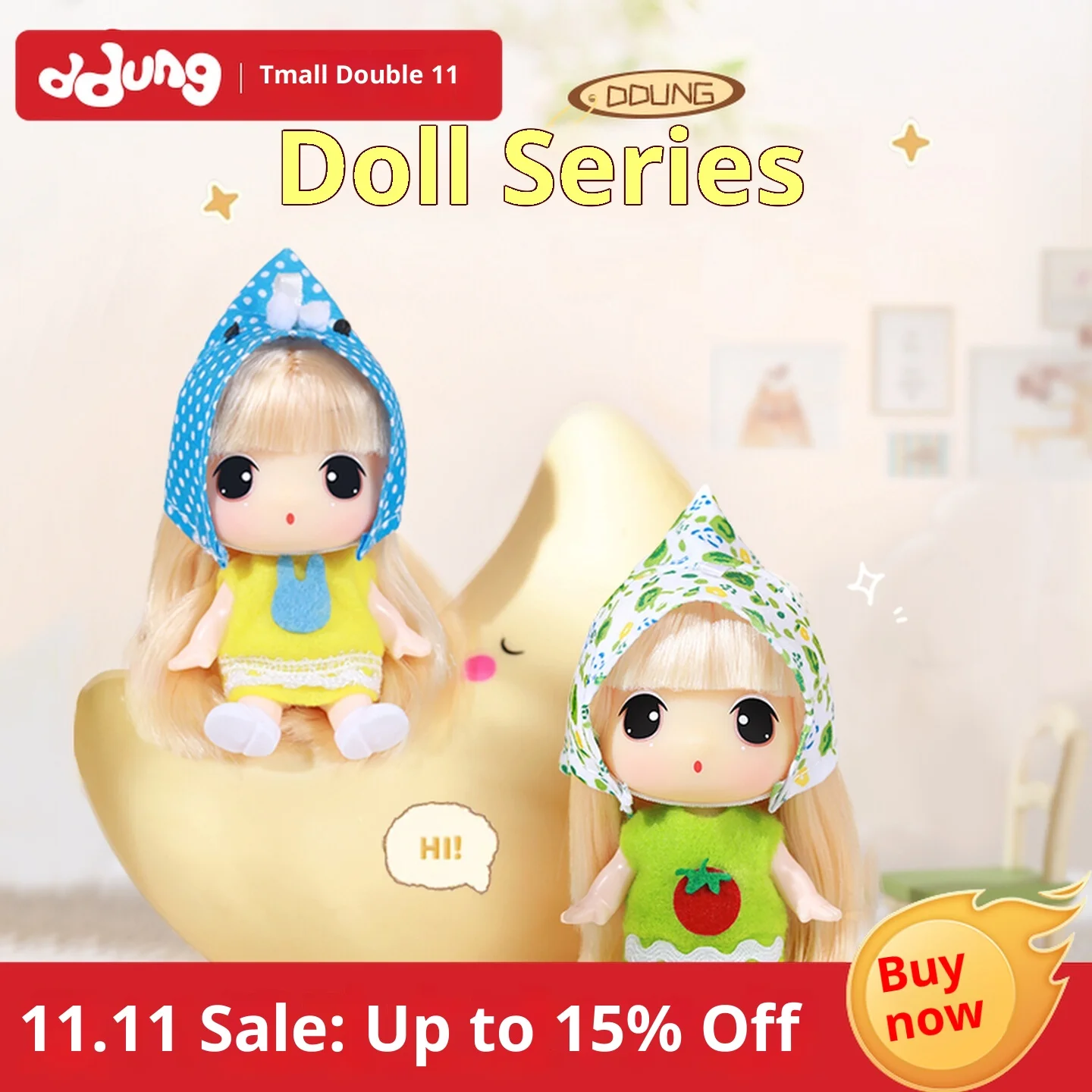 

Ddung Зимняя 9 см туманная кукла-одевалка, мини-милая милая детская сумка, украшение, подарки для девочек, фестиваль на день рождения, новый стиль на складе