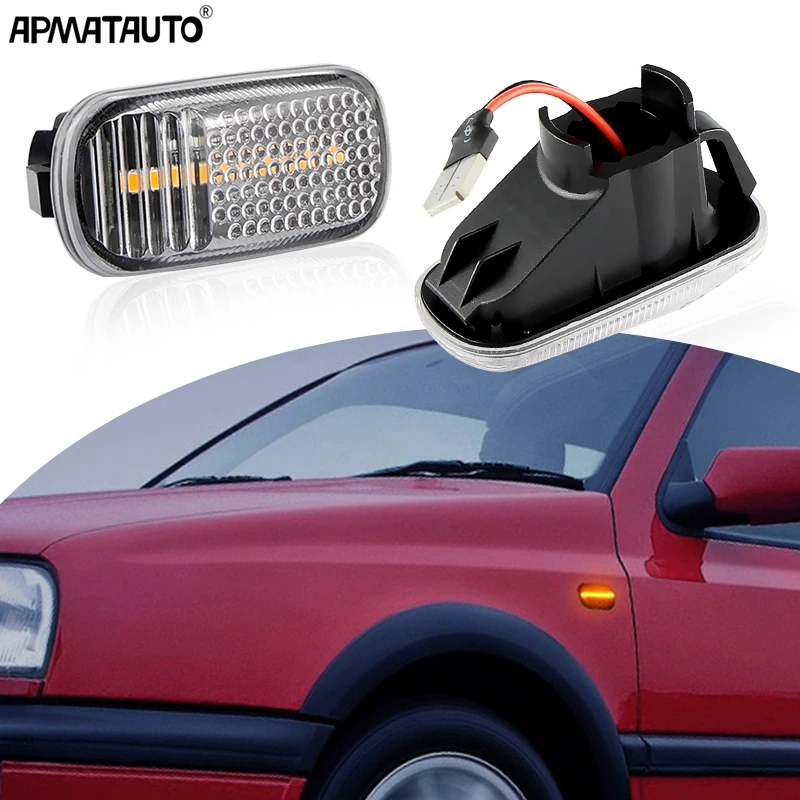 LED Dynamic Side Marker Turn Signal Lamp For Honda CRV Accord Civic City Fit Jazz Stream HRV S2000 Odyssey Integra Acura RSX NSX