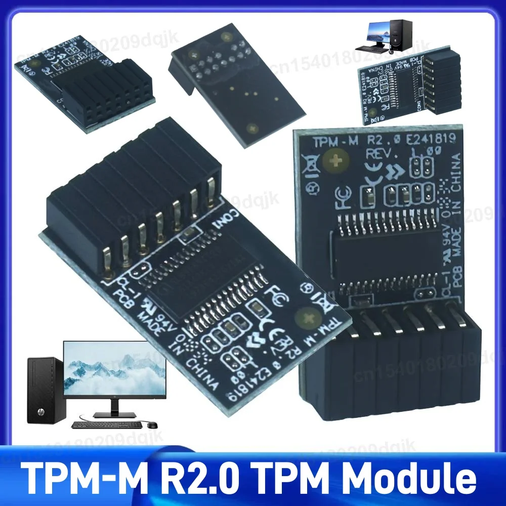 

Для Asus TPM-M R2.0 модуль TPM LPC 14-1-контактный TPM-M R2.0 аппаратный чип безопасности Trusted Platform Module для материнских плат Asus