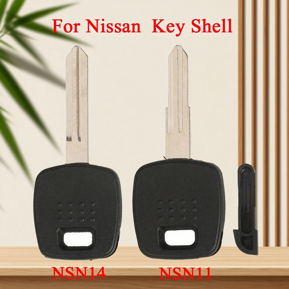 

Jingyuqin 10 шт./лот, сменный чехол для автомобильного ключа для Nissan A33/A32, чехол для автомобильного ключа NSN14/NSN11, необрезанное пустое лезвие