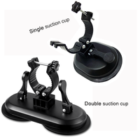 Single Double suction cup Fascia gun bracket strong adsorption of Massager holder back shoulder waist massage gun Free hands