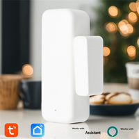 SQPP-Tuya Wifi Door Window Sensor Smart Home Door Detector Door Open / Closed Alarm- System