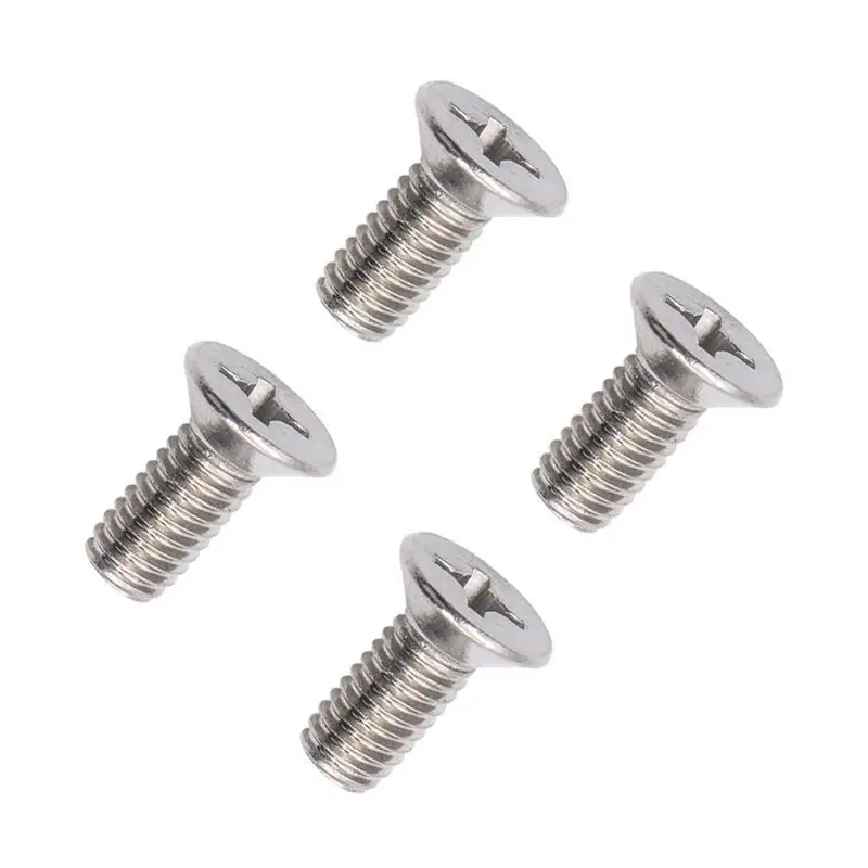 8 PCS Front Rear Brake Rotor Disc Screws Stainless Steel Brake Rotor Mounting Screw Set Brake Disc Retaining Screws