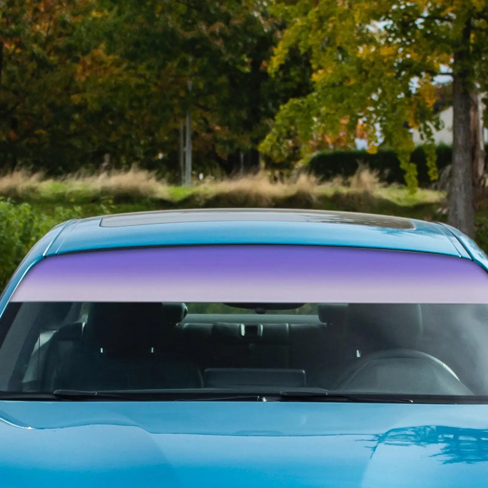 

Солнцезащитная пленка-накладка на лобовое стекло автомобиля для конфиденциальности и контроля температуры