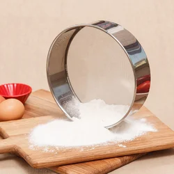 Fine Mesh Oil Strainer Sifter Stainless Steel Flour Sieve Kitchen Sugar Filter