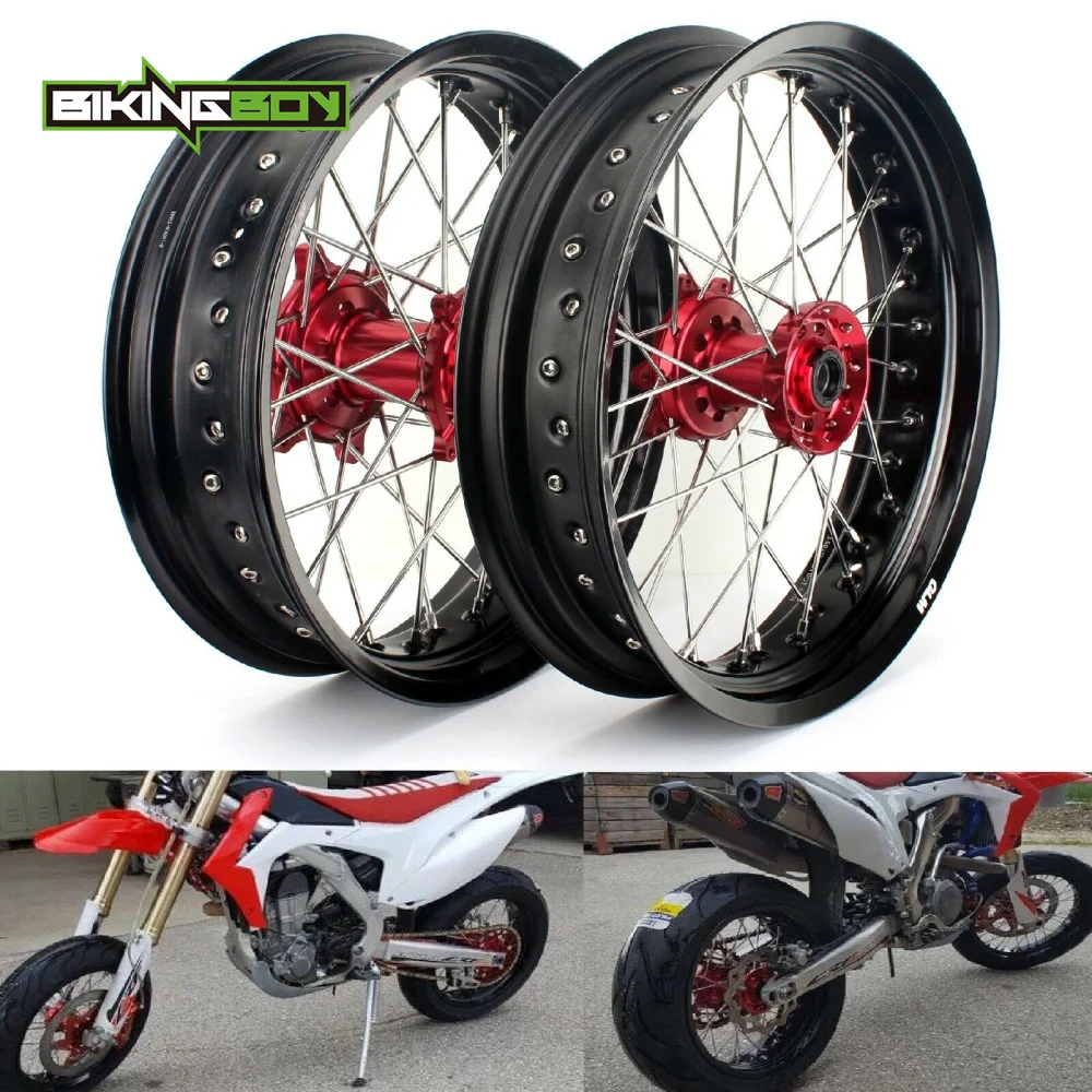 BIKINGBOY CRF250R 14-23 CRF450R 13-23 CRF450RX 17-23 CRF250RX 19 20 21 22 23 CRF450X 13-23 15 16 18 Supermoto 17