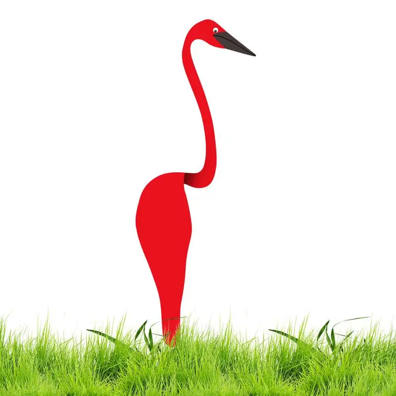 

Flamingo Wind Spinner Garden Stake Wind Spinner For Garden Yard Decor Florida Dancing Birds Metal Lawn Art Ornaments For Outdoor