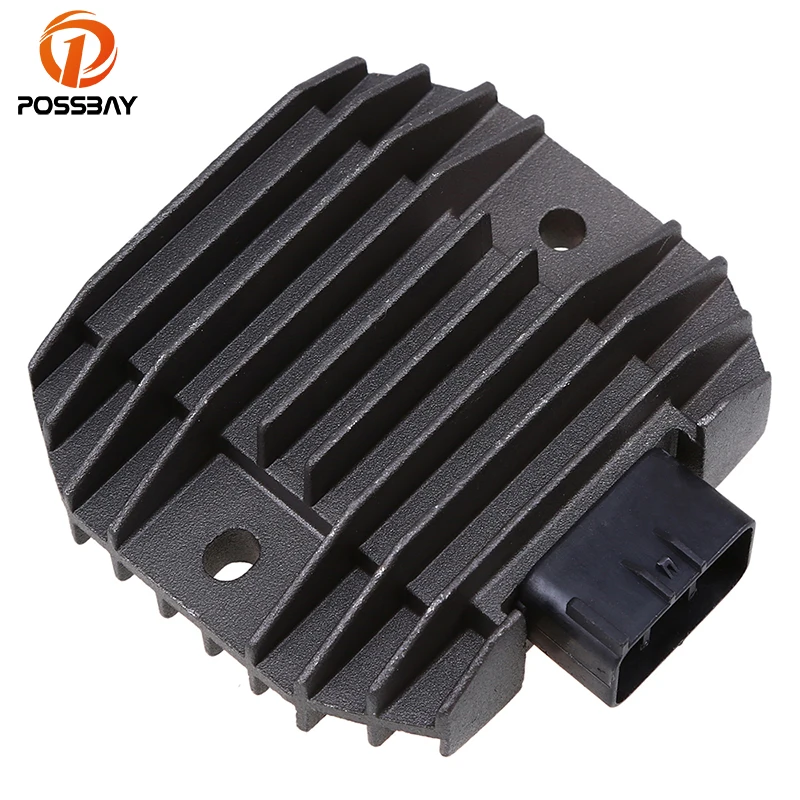 

POSSBAY Motorcycle Voltage Regulator Rectifier Motocross ATV fits for Yamaha Rhino660 YXR660 2004 - 2007 Scooter Recifier