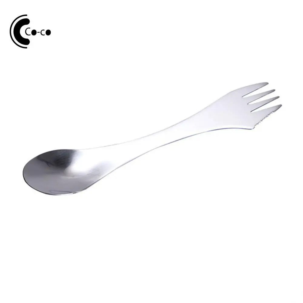 Fork Spoon 3 In 1 Creative New Spoon And Fork Integrated Tableware Kitchen Accessories Western Food Tableware Multifunctional