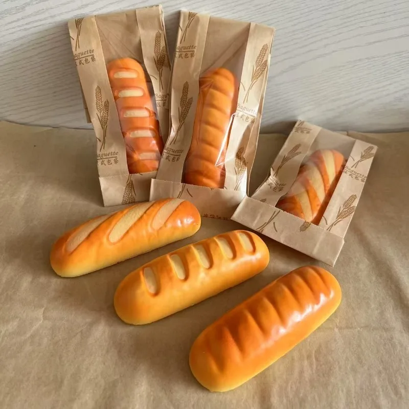 

Soft and soft bread extrusion slow rebound sticky pressure relieve irritability food creative simulated bread anti-anxiety
