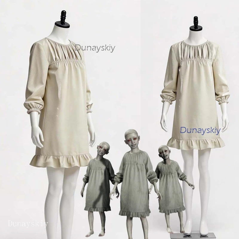 Req Clone Children Chloe Emily Cosplay Costumes Wig Dress Outfits Halloween Sca…