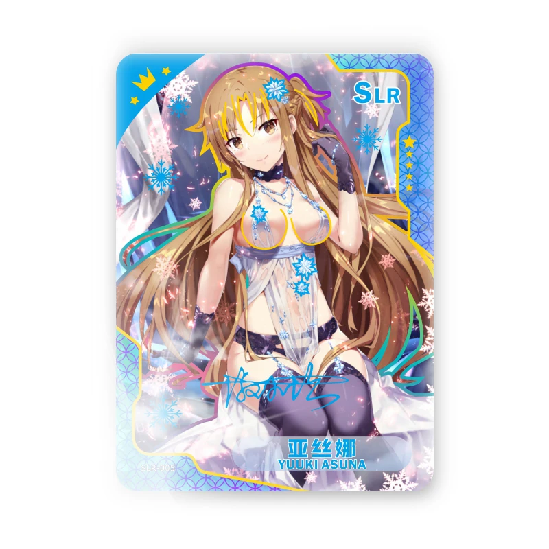 Senpai Goddess Collection Cards Bikini Girl Party Super Rare LSR LSP SSP Anime Board Game Child Birthday Gifts Toy