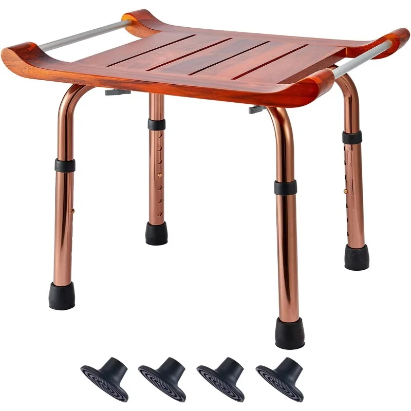 

Teak Shower Bench, Stool for Inside , Chair for Elderly and Disabled