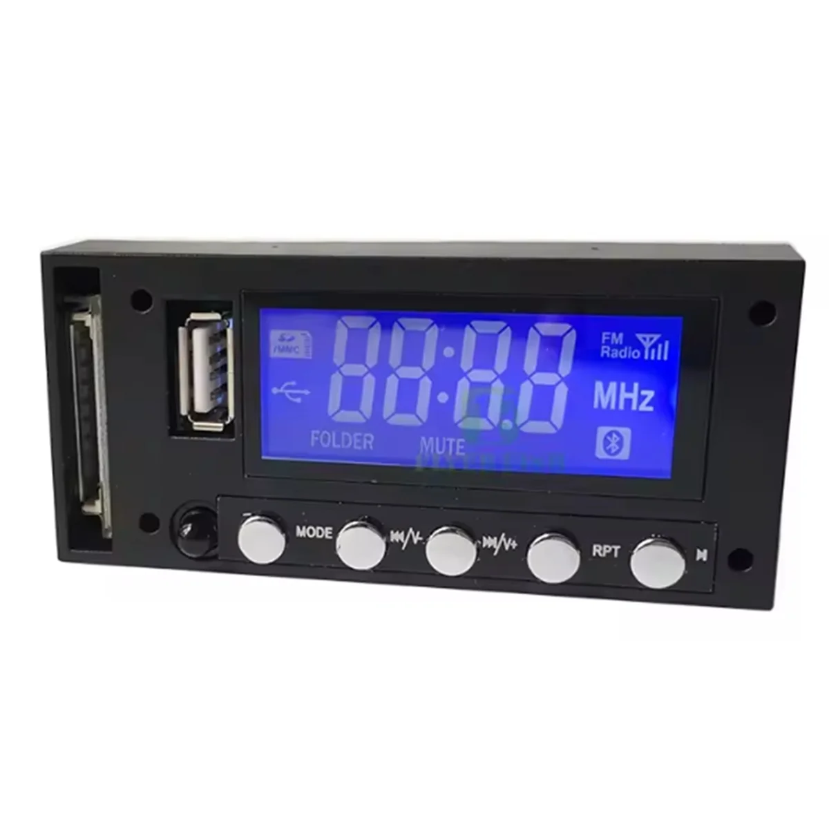 2025 + سيارة بلوتوث مشغل MP3 وحدة دعم SD USB شاشة LED FM تيار مستمر/التيار المتناوب 12 فولت ستيريو أحادية الصوت سيارة MP3 فك