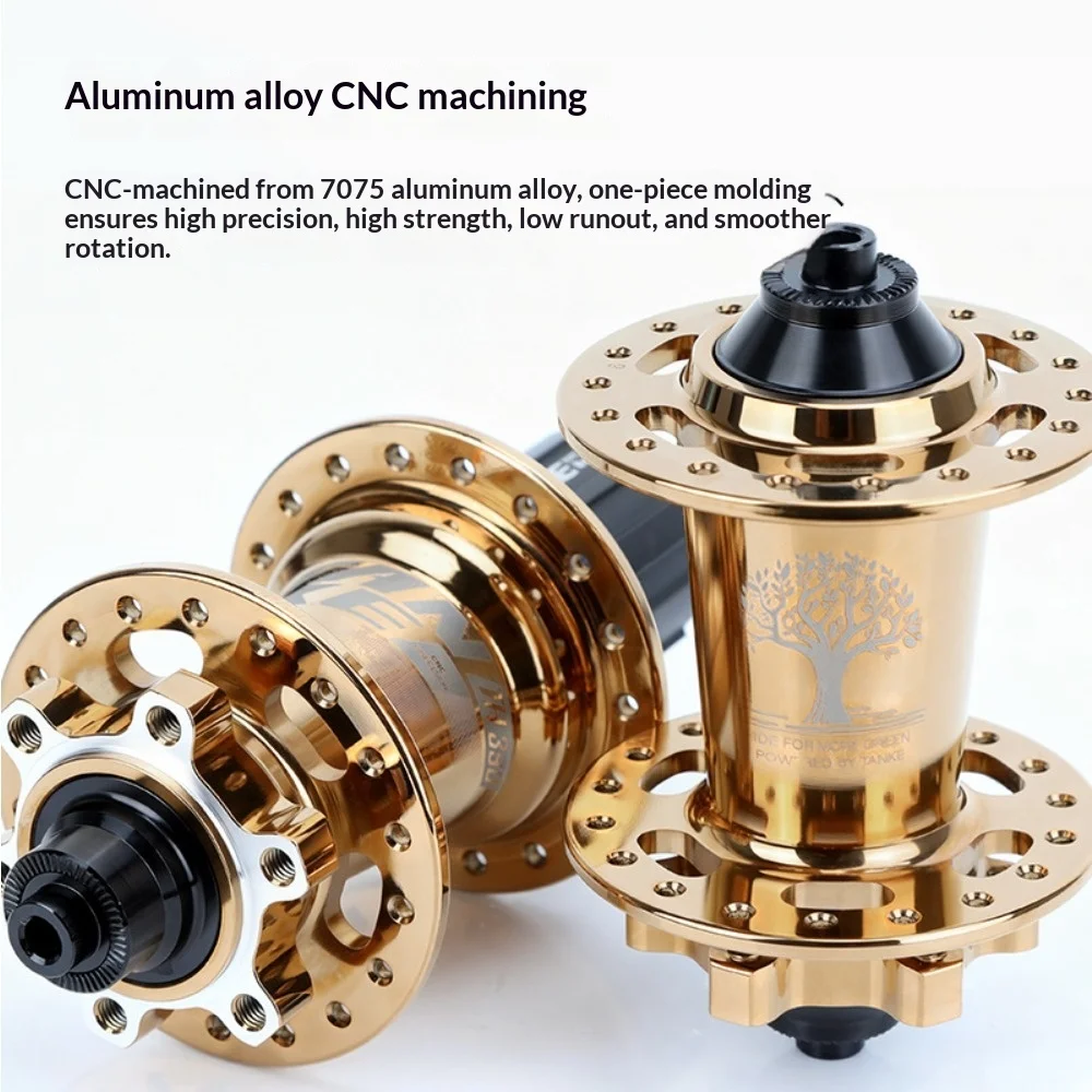 

120 Click Hub 6 Bearing Mountain Bike MTB Hub Front Rear 32/36 Holes QR Thru-axle Exchange Bike Accessories Disc Brake Bike Hubs