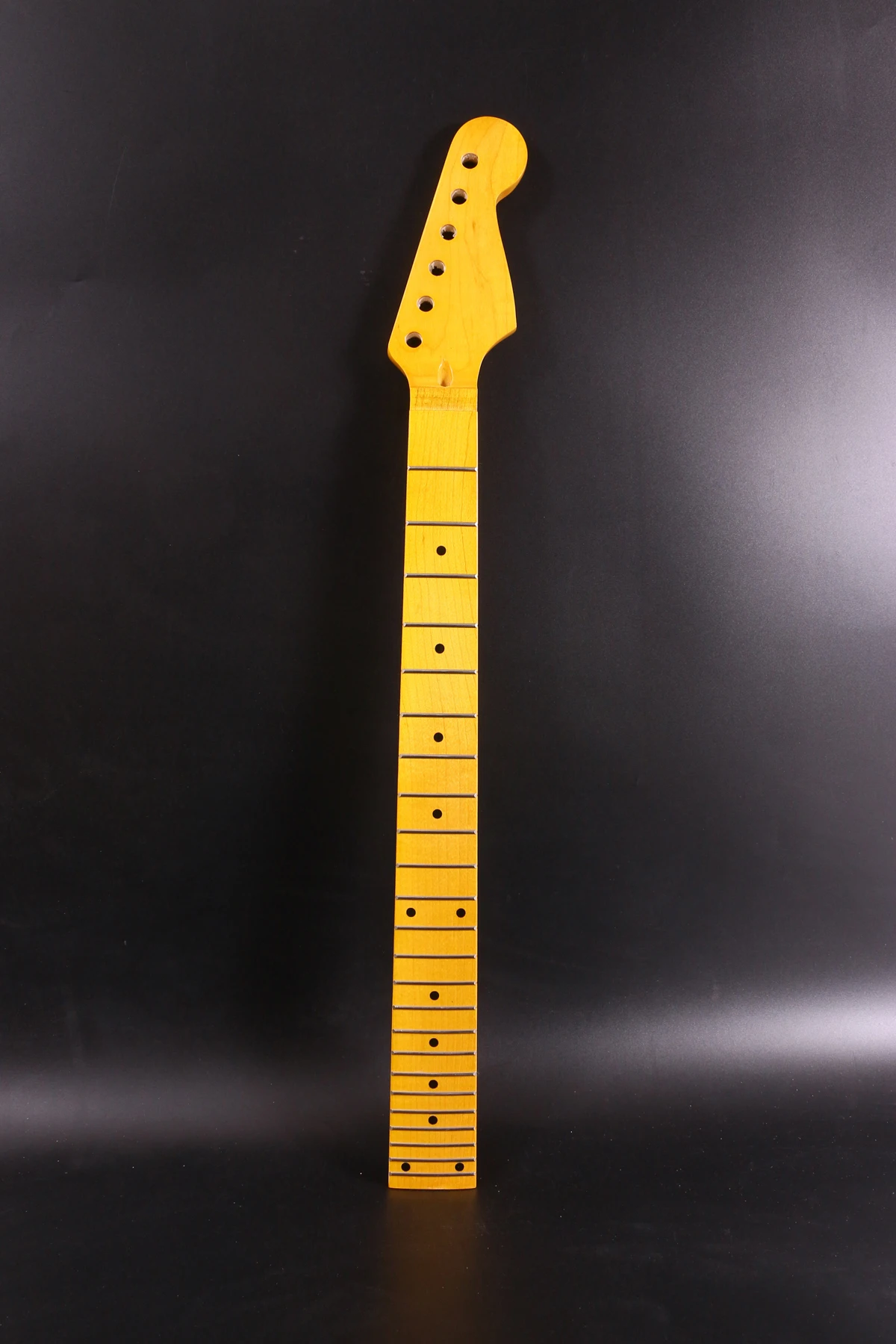 Maple Guitar neck 24 Fret 25.5\'\'inch   Style Electric Guitar Project maple fretboard s-5 lock nut