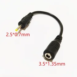 NCHTEK DC Power Cable 3.5x1.35mm Female To 2.5x0.7mm Male Plug Connector Adapter Cord / 1PCS