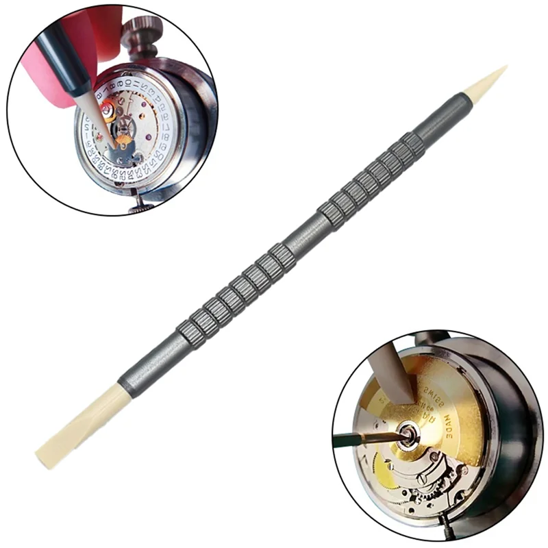 -A90P Watchmaker Watch Repair Tool Auxiliary Movement Core Cleaning Stick Clamp Watch Dial Cleaning Pen