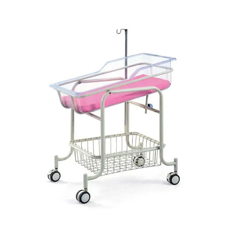 Comfortable Medical Baby Trolley Infant Hospital Newborn Bed Newborns, Hospitals, Obstetrics