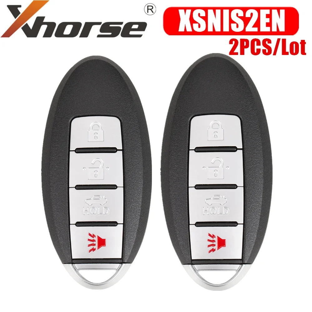 

Xhorse XSNIS2EN Smart Key for Nissan Style 4 Buttons 2pcs/lot