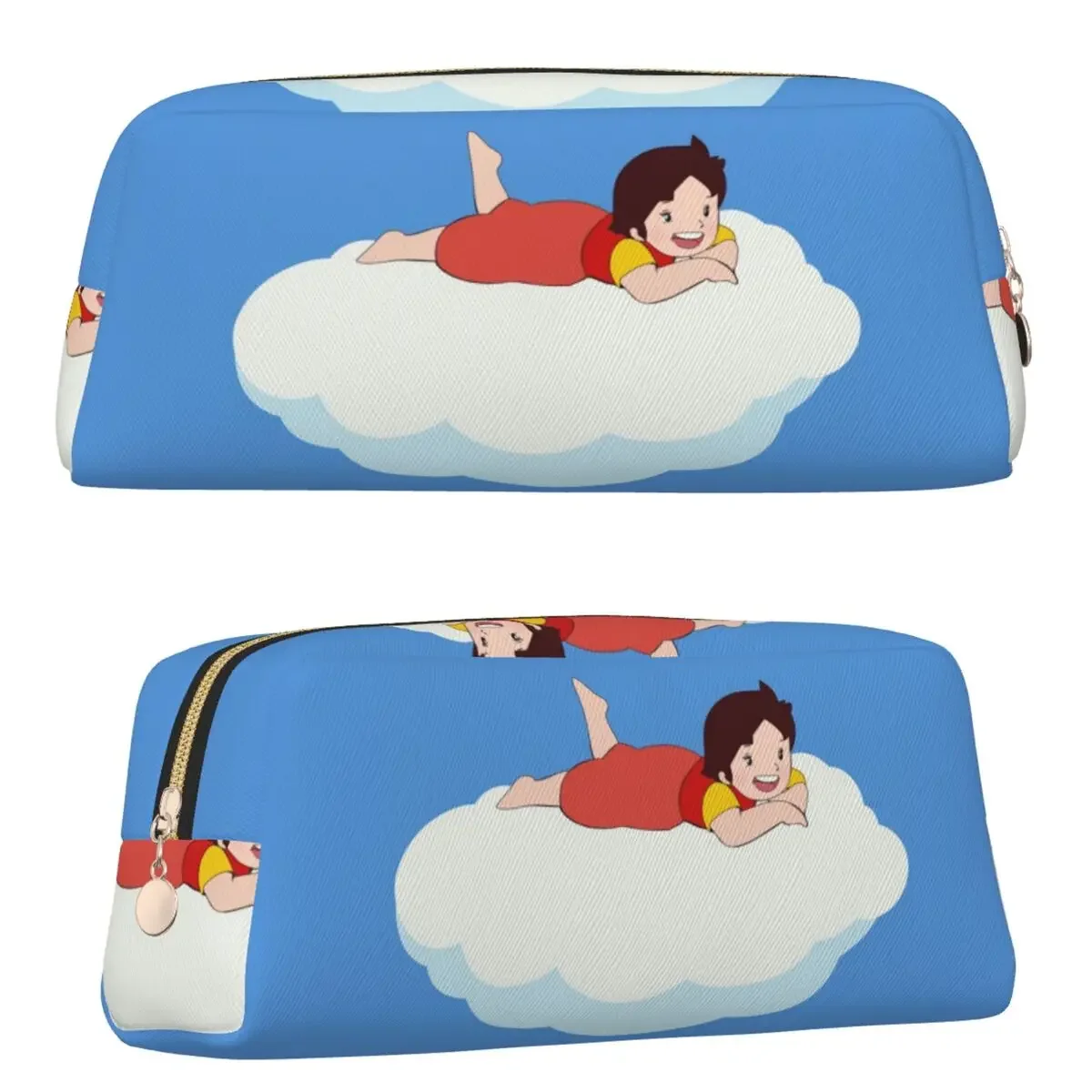 Heidi On A Cloud, The Girl From The Alps Pencil Cases Students School Pen Box Pencil Bag Large Capacity Pencil Pouch Pen Holder