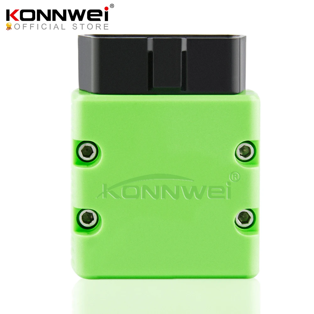 902 KONNWEI ELM327 V1.5 Obd2 الماسح الضوئي المتوافق مع بلوتوث الماسح الضوئي التلقائي Mini ELM 327 Obd 2 KW902 قارئ الرمز هاتف أندرويد #2