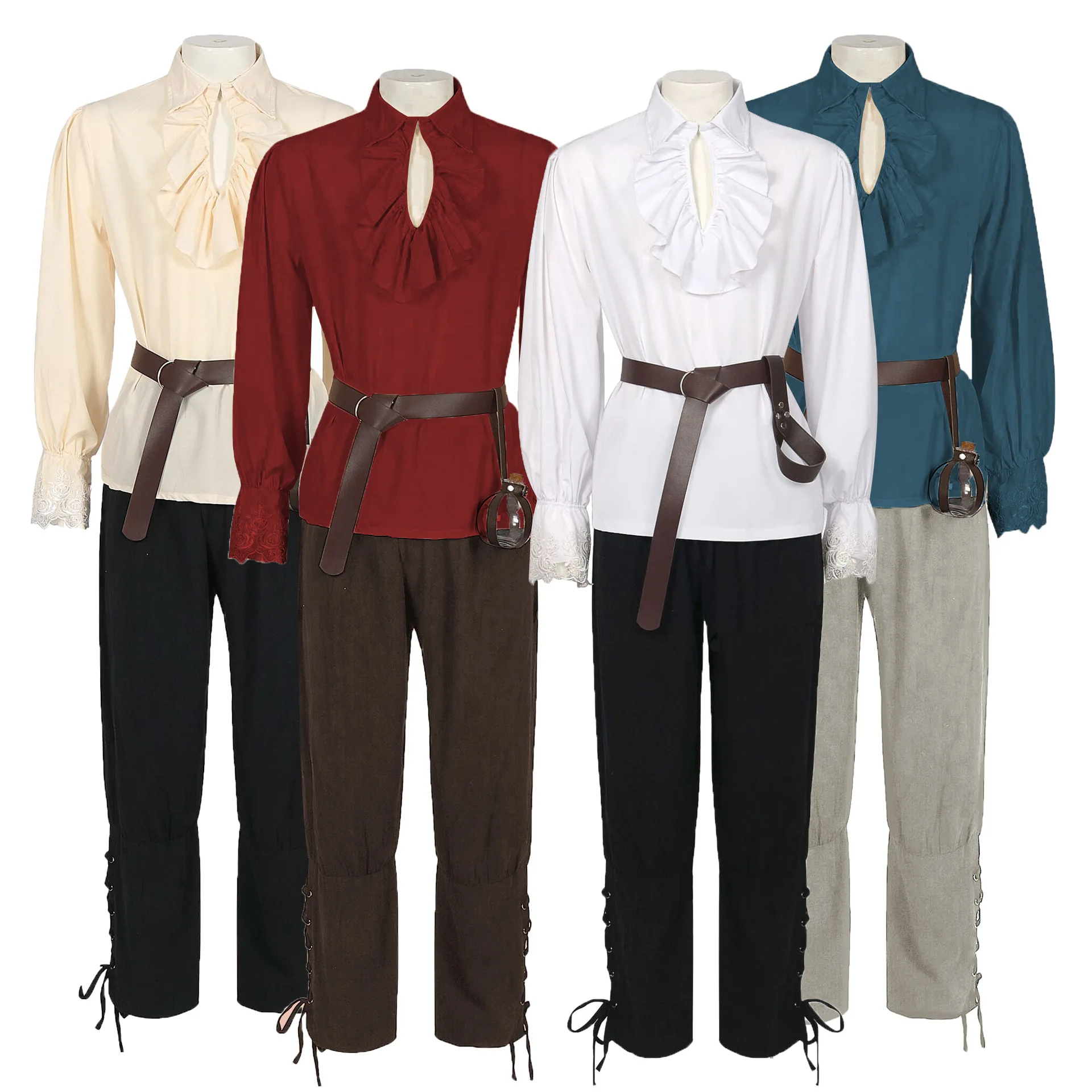 

Средневековый гражданский костюм, пиратский взрослый костюм эпохи Возрождения, европейская драма, карнавальный костюм