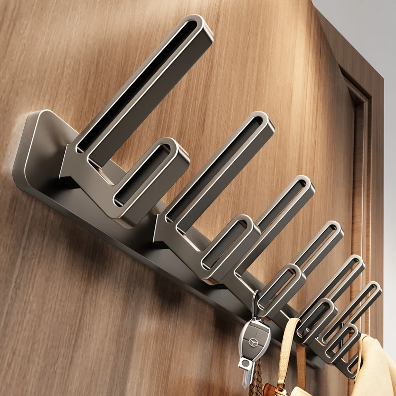 

no drill hook wall hook clothes hook bathroom toilet space aluminum hanging on the wall door hanger