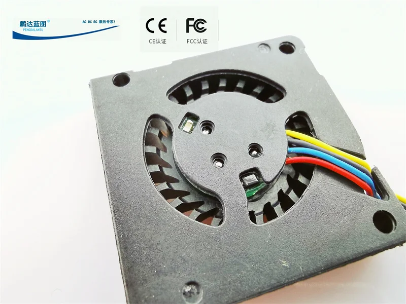 Plan Pengda 3007 turbina 5V 3CM dmuchawa hydrauliczna cicha kontrola temperatury PWM czteroprzewodowy mikrowentylator chłodzący 30*30*7MM