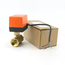 1/2" 3/4" 1" Brass 2-way Motorized Ball Valve DN15/DN20/DN25 Three-Wire two-control Electric Solenoid Valve 220V AC 12V DC - AliExpress 