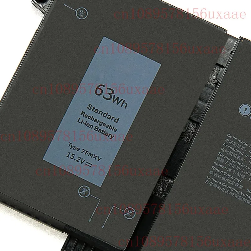 

7FMXV Battery For Dell Latitude 5320 7320 7420 7520 9JM71 0TN2GY TN2GY 63Wh XMSJ