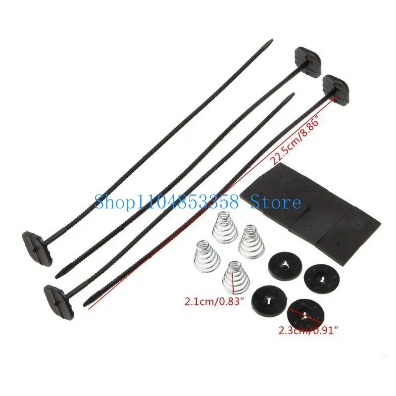 652F CAR Auto Universal Electric التبريد الرادياتير تصاعد المعدل المعدل للمروحة الاستبدال النحيف سحب السحب السباق الرادياتير