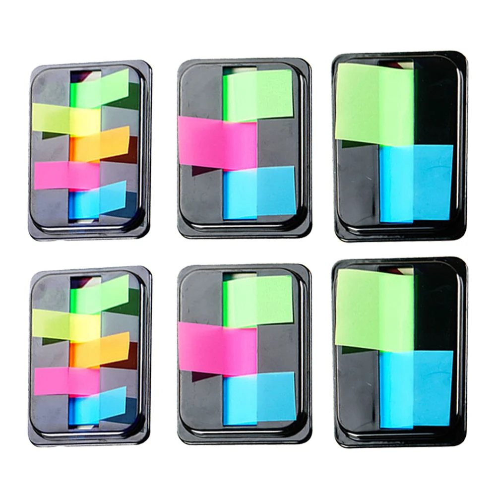 

Fluorescent Neon Tabs Color Page Markers For Book Indexing Memo Filing Reading Documents Pet Notes