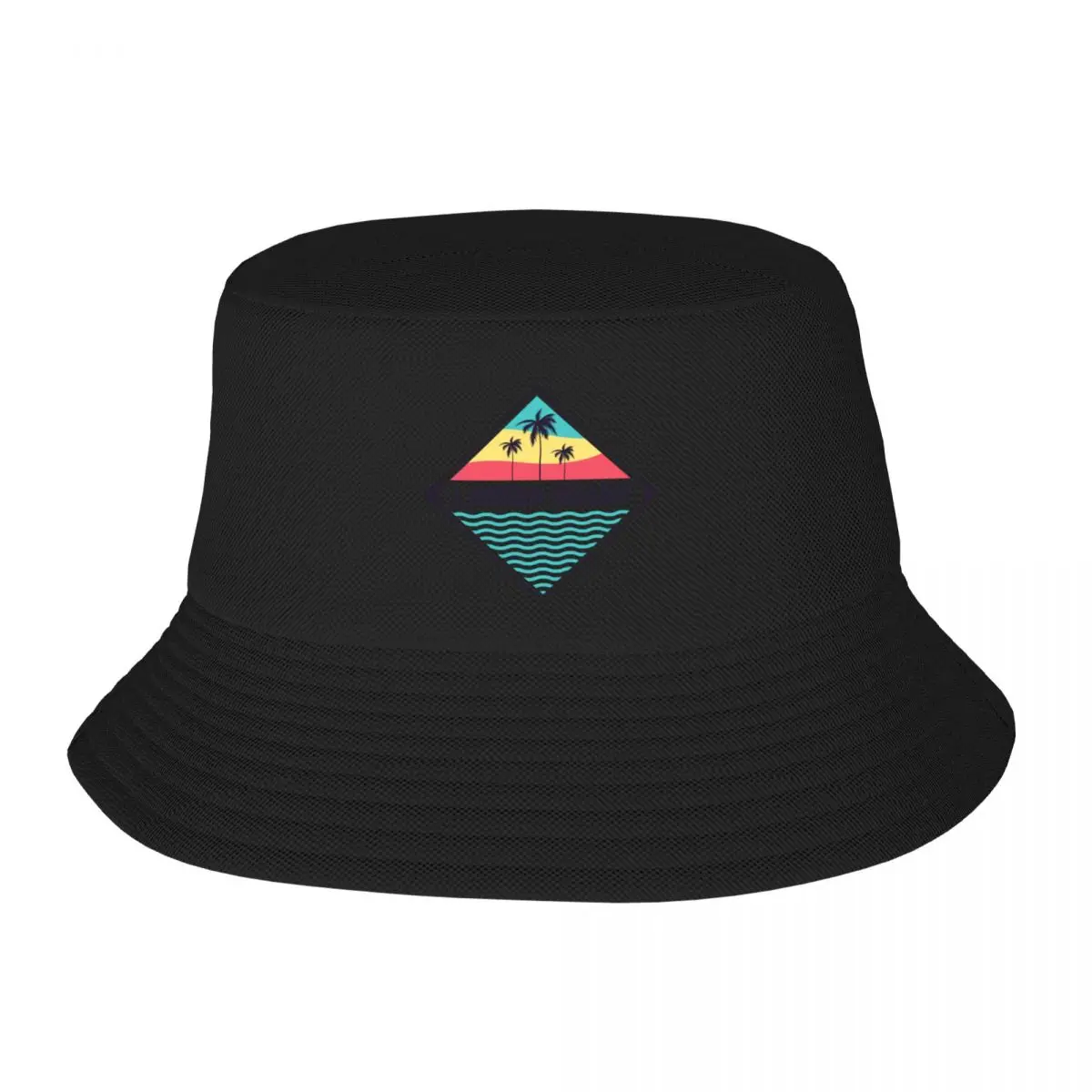 Laguna Beach vibes Bucket Hat Hat Beach Rave Horse Hat Women's Beach Men's