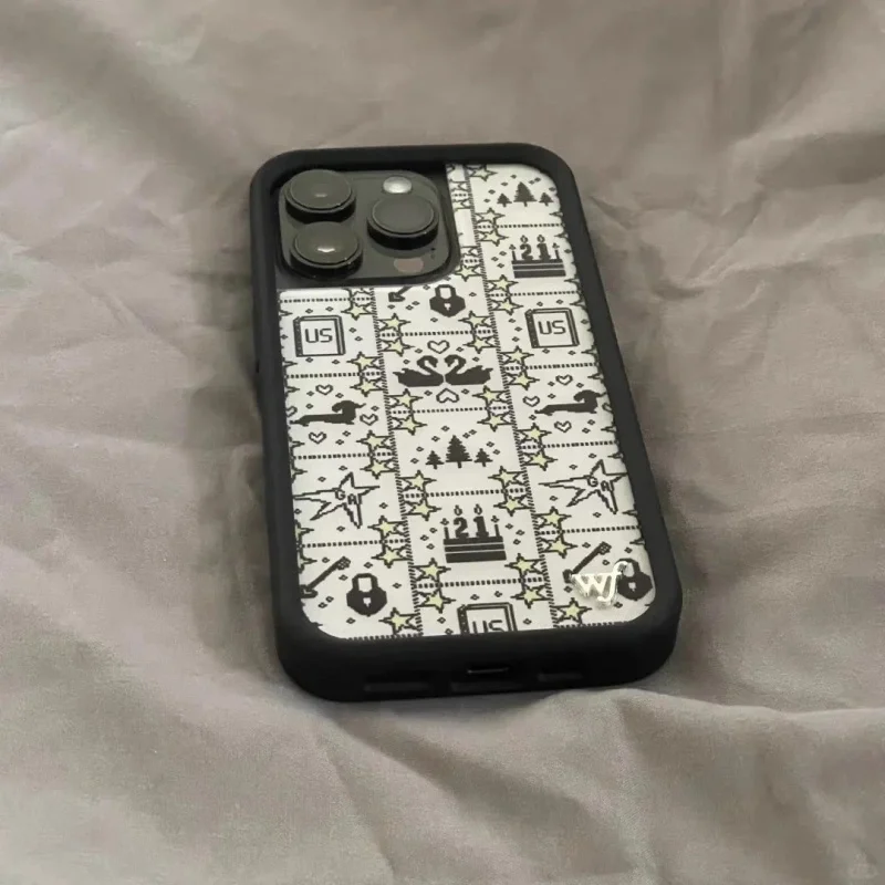 

Wildflower ins 3D Swan Girls star Phone Case for iPhone 12 13 14 15 16 17 Pro Max Plus wf 3D Music Girl shockproof Cover ﻿﻿﻿﻿