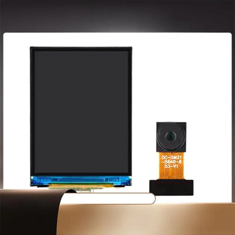 

Макетная плата Waveshare ESP32-S3 с 2-дюймовым дисплеем, камера OV5640-5MP, датчик QMI8658 для Arduino-N35R