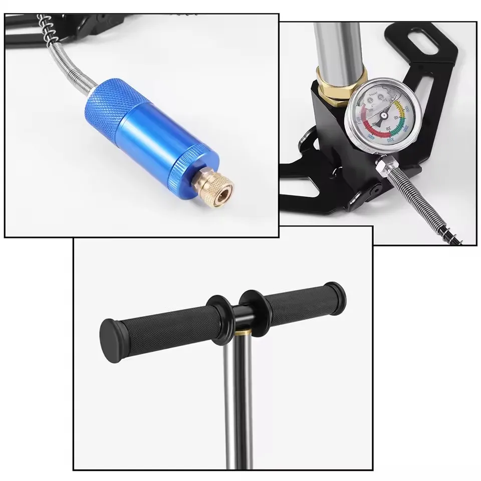 

Насос для шин высокого давления smaco, 300 бар, 30 МПа, 4500 фунтов на квадратный дюйм, 3-ступенчатый ручной насос из ПКП, компрессор из нержавеющей стали, надувной насос