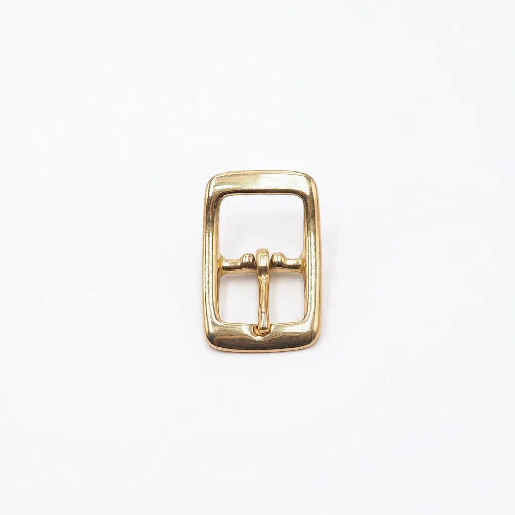 Sturdy Brass Pin Buckle For Leather Belts Metal Hardware Adjustable Strap Fastener Diy Craft Tool For Handbag Making
