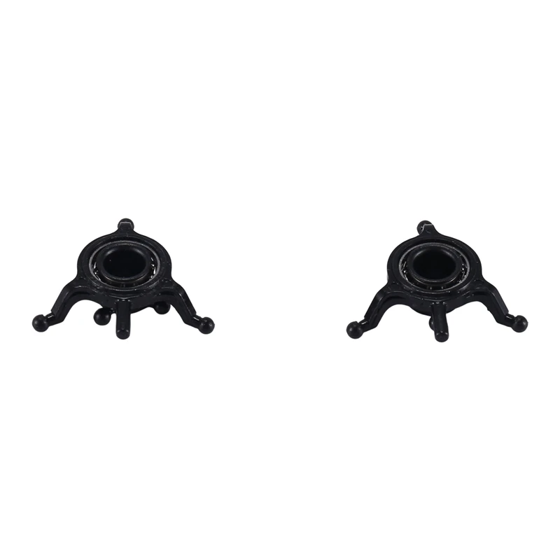 2Pcs Replacement Parts Black Plastic C186 Swashplate For C186 C-186 RC Helicopter Airplane Drone Spare Parts Upgrade Accessories