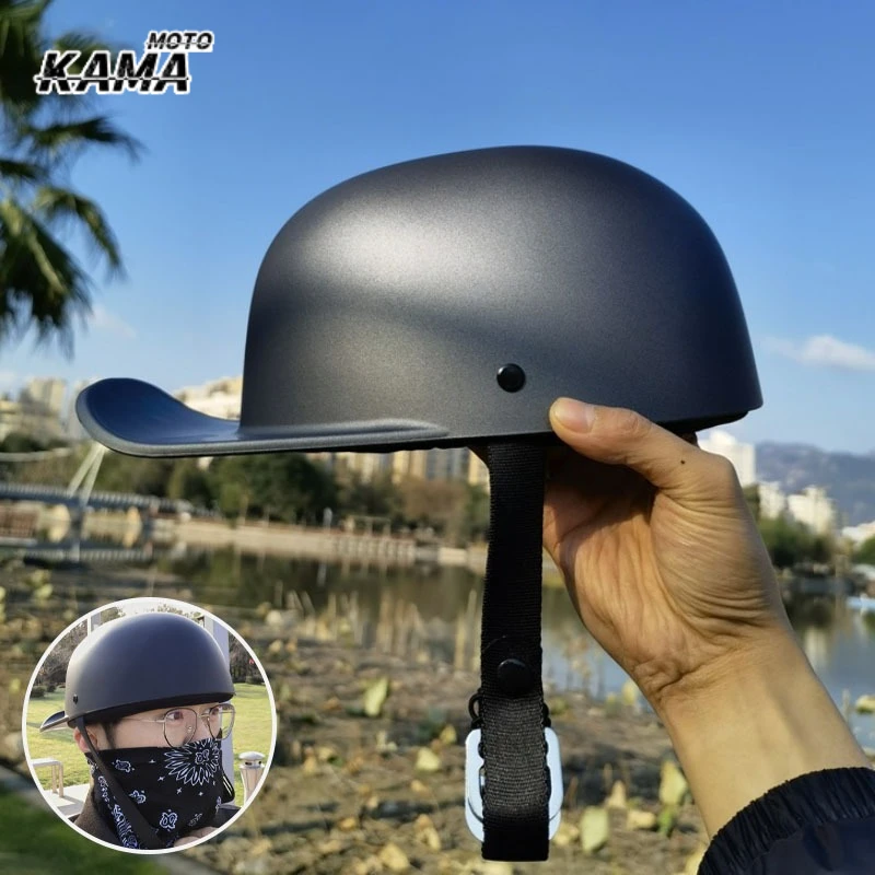 

Retro Motorcycle Helmets Half Helmet Vintage Classic Fashion Cool Personality Capacete De Moto Helmet Men Women