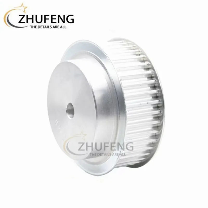 Imagem -05 - Padrão do Alufer da Polia do Sincronismo de Zhufeng Htd 8m Parte 8t 36t 37t 38t 39t 40t 42t Largura 27 32 mm Processo Furou 10 mm 12 mm o