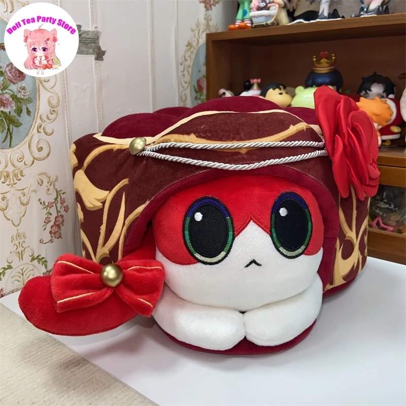 

Argenti Soft Cat Cake Dango Plush Dolls Game Honkai Star Rail Cartoon Animals Throw Pillow Stuffed Toy Cushion Figures Xmas Gift