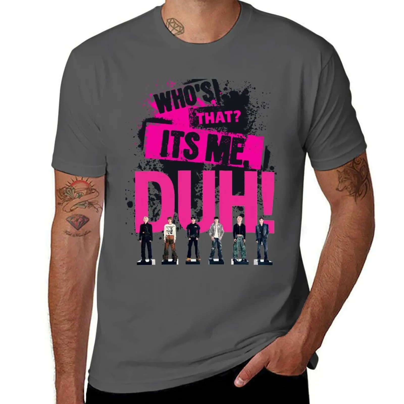 

Who's that Its Me, DUH! - P1Harmony T-Shirt g man t shirts for men t shirts for man graphic tees t shirts cotton 100% T-Shirt