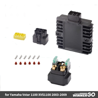 2003-2009 Stator Relay Motorcycle Voltage Regulator Rectifier for Yamaha Vstar 1100 XVS1100